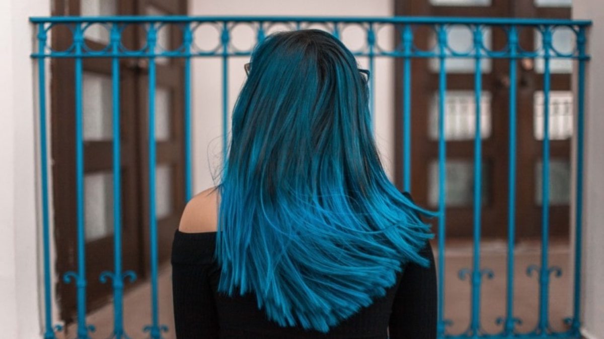 hair dye colors blue