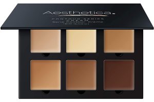 Aesthetica Cosmetics Cream Contour and Highlighting Makeup Kit: