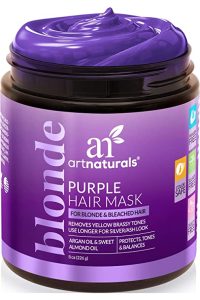 Artnaturals Purple Hair Mask for Blonde, Silver & Platinum Hair